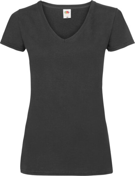 Футболка Fruit of the Loom Valueweight V-Neck Ladies