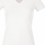 Футболка Fruit of the Loomt V-Neck Ladies