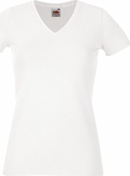 Футболка Fruit of the Loomt V-Neck Ladies
