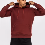 Худи утепленный U0401-Burgundy UNISEX