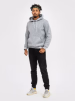 Худи утепленный U0401-Grey Heather UNISEX - Зображення 8