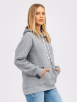Худи утепленный U0401-Grey Heather UNISEX - Зображення 6