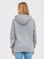 Худи утепленный U0401-Grey Heather UNISEX - Зображення 5