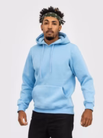 Худи утепленный U0401-Sky Blue UNISEX - Зображення 8
