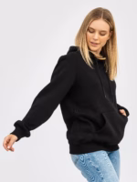 Худи утепленный U0401-Black UNISEX - Зображення 7