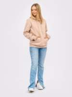 Худи утепленный U0401-Cream UNISEX - Зображення 7