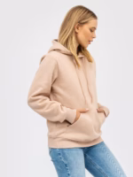 Худи утепленный U0401-Cream UNISEX - Зображення 3