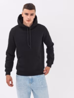 Худи утепленный U0401-Black UNISEX
