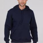 Худи утепленный U0401-Navy Blue UNISEX