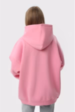 Худи оверсайз утепленный U0404-Pink UNISEX - Зображення 3