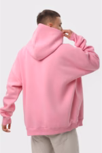 Худи оверсайз утепленный U0404-Pink UNISEX - Зображення 4