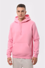 Худи утепленный U0401-Pink UNISEX