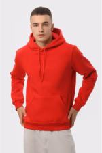 Худи утепленный U0401-Red UNISEX