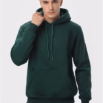 Худи утепленный U0401-Bottle Green UNISEX